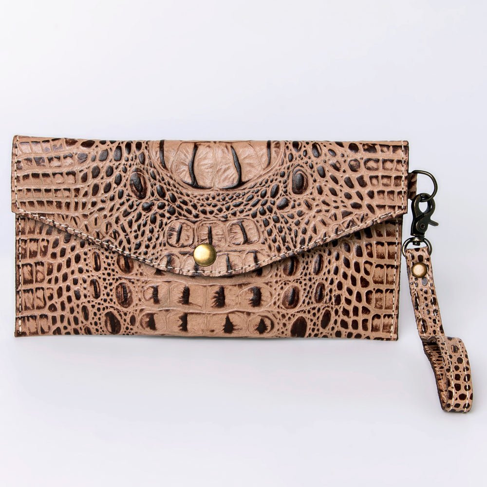 American Darling Crocodile Embossed Genuine Leather