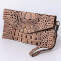 American Darling Crocodile Embossed Genuine Leather