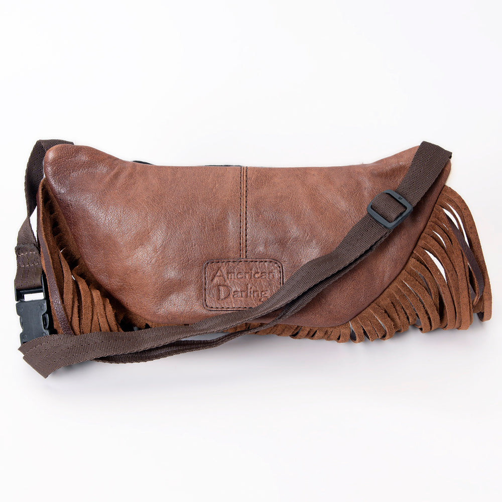 American Darling Hair-On Leather Fanny Pack