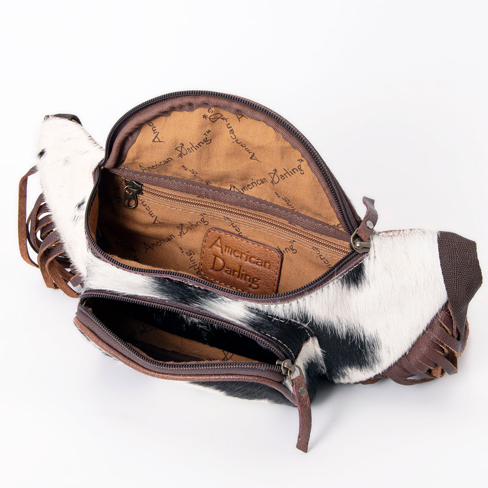 American Darling Hair-On Leather Fanny Pack