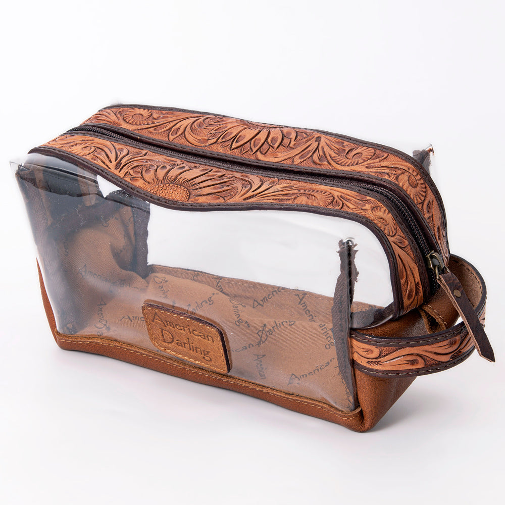 American Darling Hand-Tooled Genuine Leather Bag