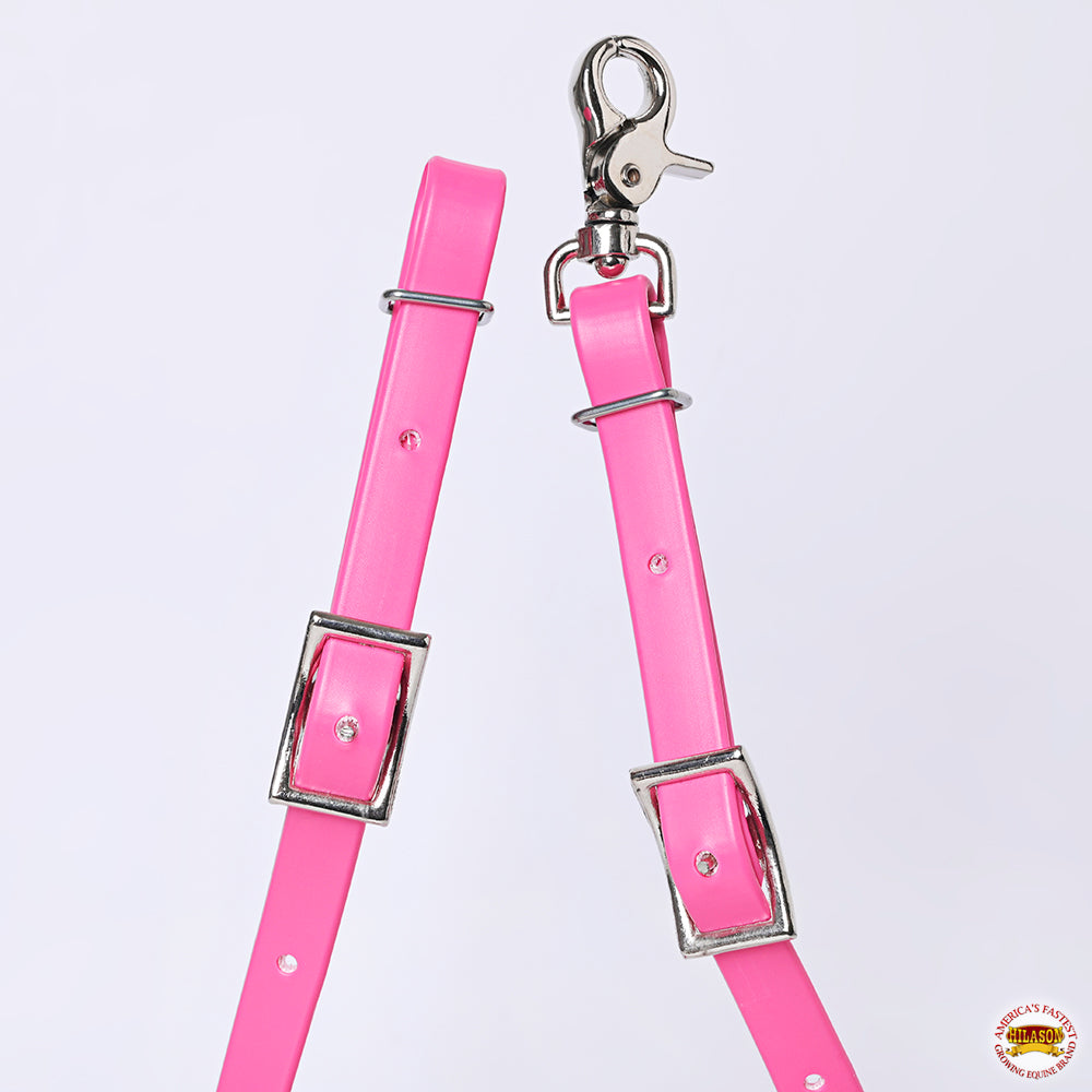 HILASON HilaCore Western Horse Rein, All-Weather Coated Webbing
