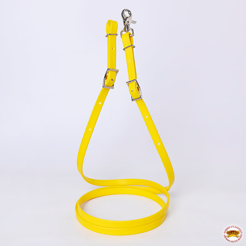 HILASON HilaCore Western Horse Rein, All-Weather Coated Webbing