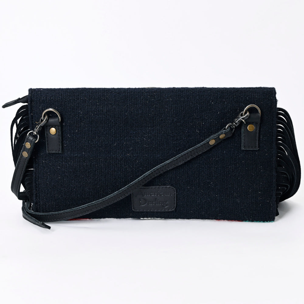 American Darling Saddle Blanket Genuine Leather Crossbody Bag