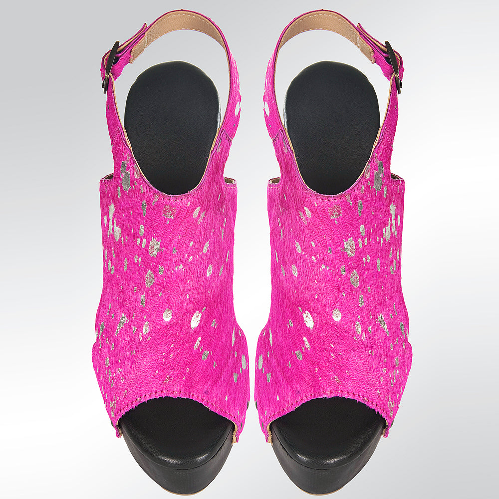American Darling ADFT116 Hair-on genuine leather sandal footwear flip flop