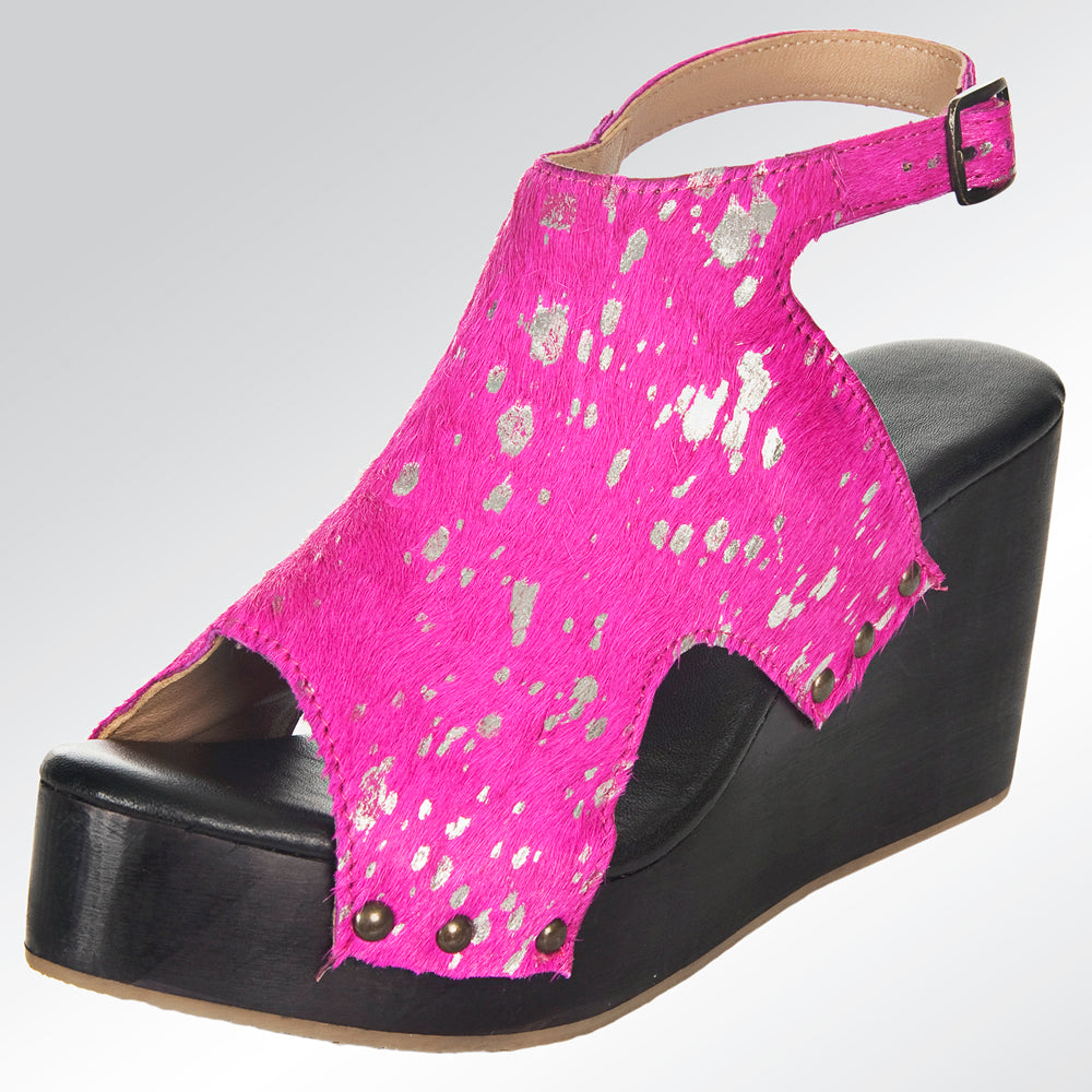 American Darling ADFT116 Hair-on genuine leather sandal footwear flip flop