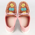 American Darling ADFT133PK5 Hand tooled carved genuine leather trim lightweight shoe footwear slip on