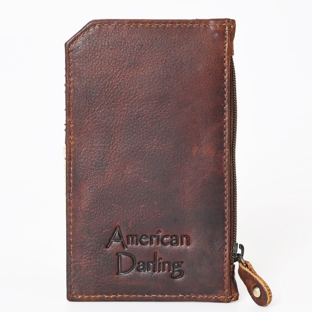 American Darling Card-Holder Hair-On Genuine Leather