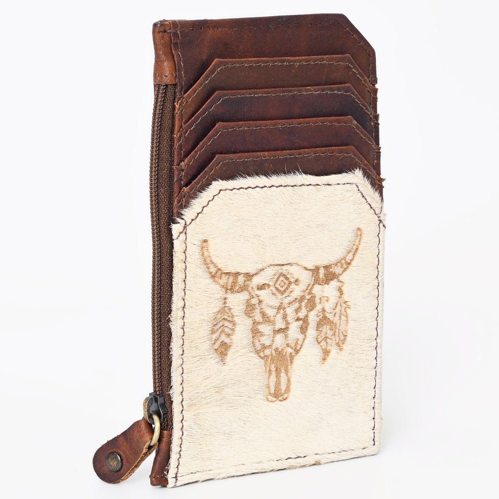 American Darling Card-Holder Hair-On Genuine Leather