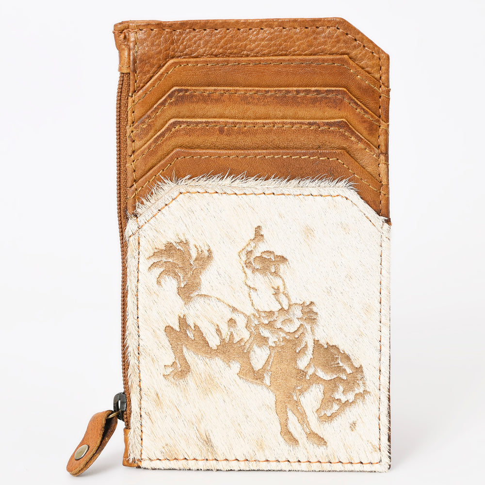 American Darling Card-Holder Hair-On Genuine Leather