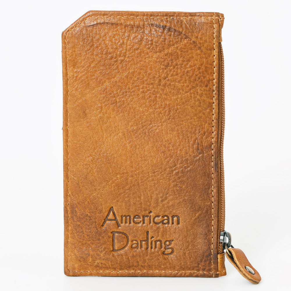 American Darling Card-Holder Hair-On Genuine Leather