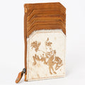 American Darling Card-Holder Hair-On Genuine Leather