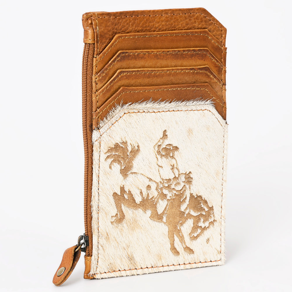 American Darling Card-Holder Hair-On Genuine Leather