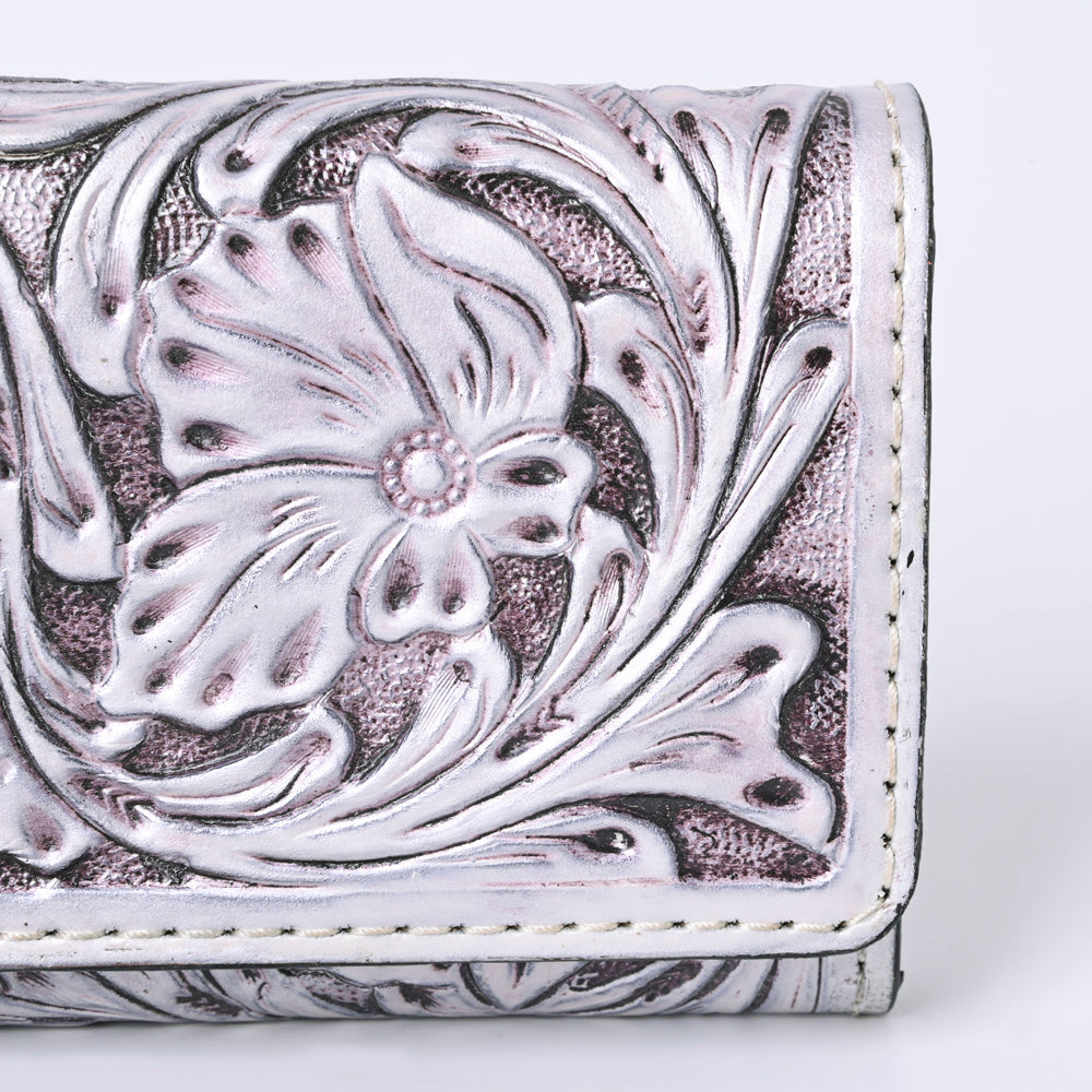 American Darling Clutch Hand Tooled Genuine Leather