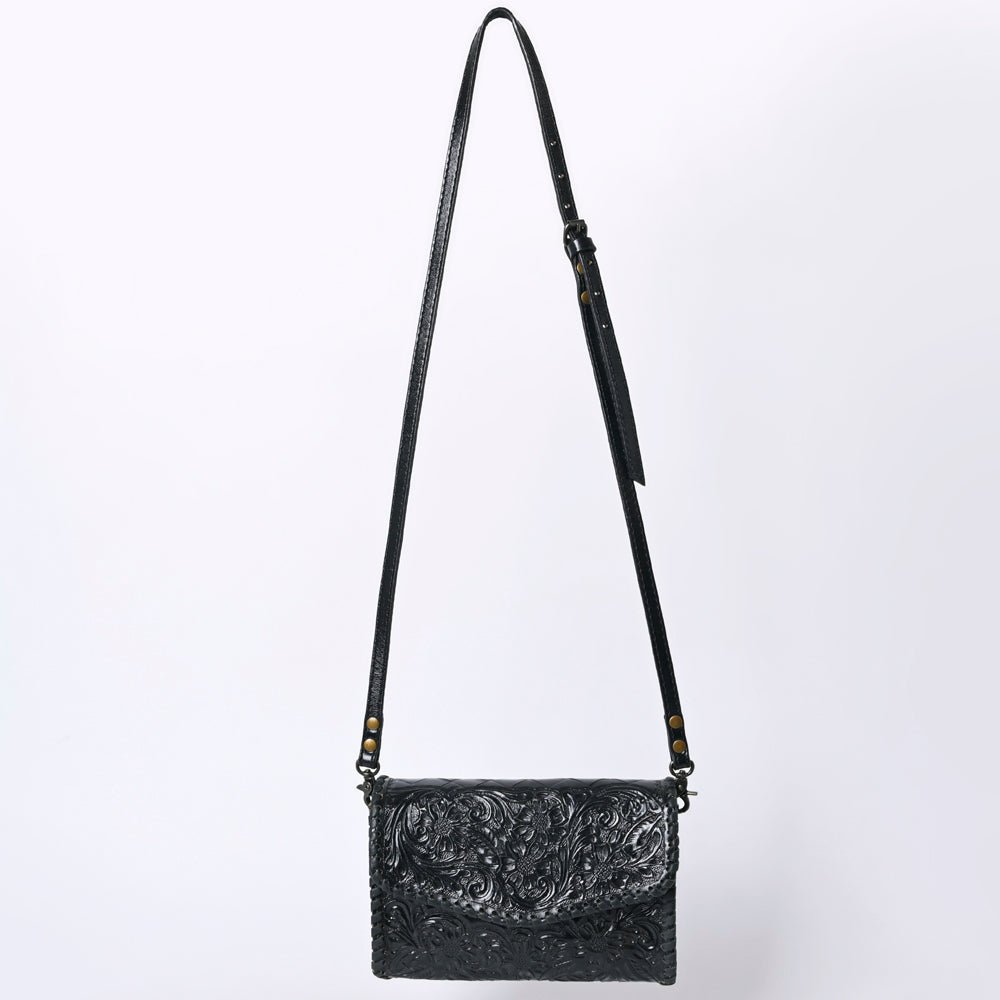 American Darling Wallet Hand Tooled Genuine Leather
