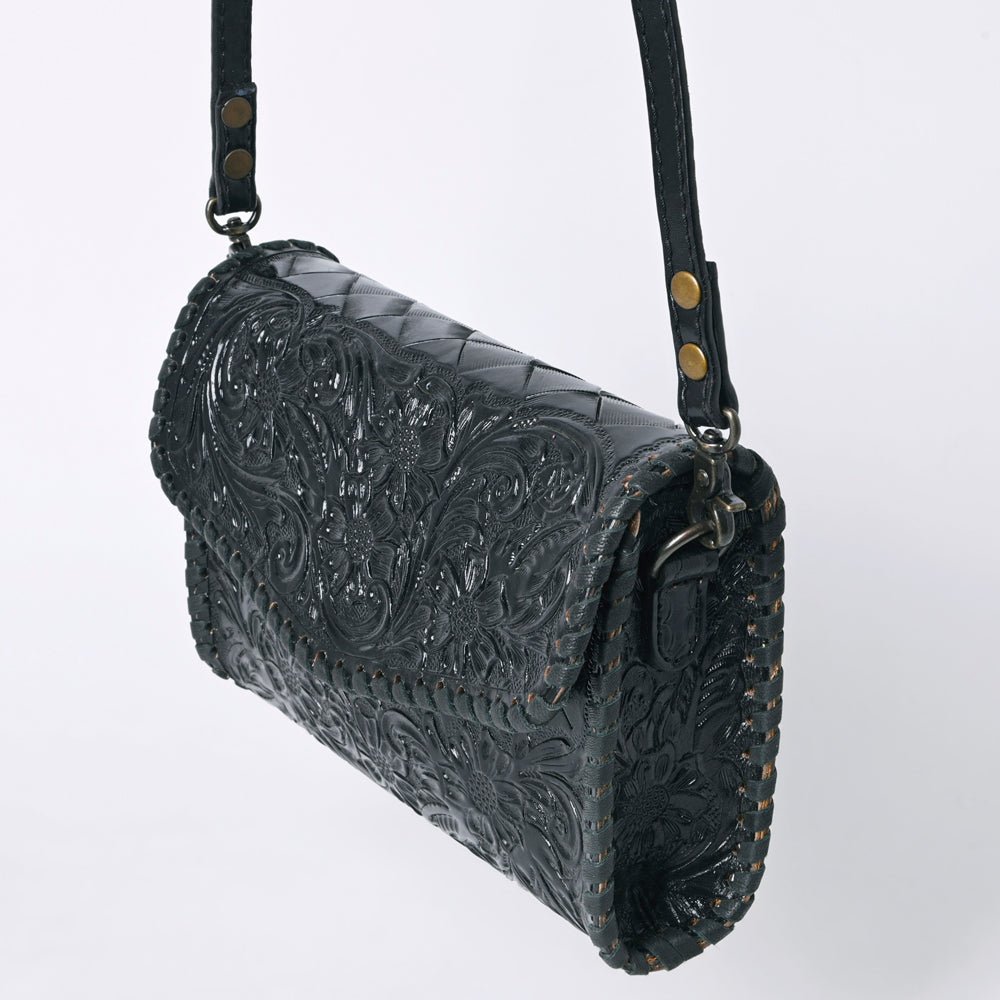 American Darling Wallet Hand Tooled Genuine Leather
