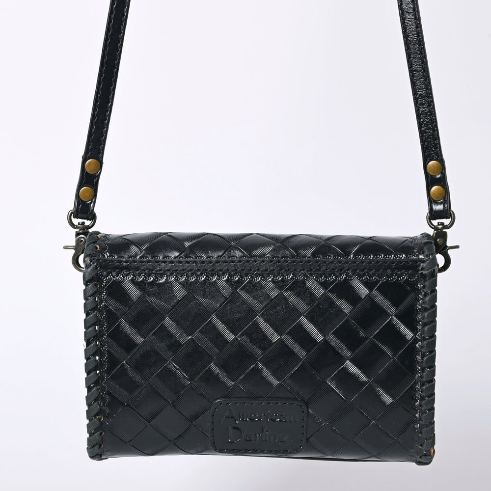 American Darling Wallet Hand Tooled Genuine Leather