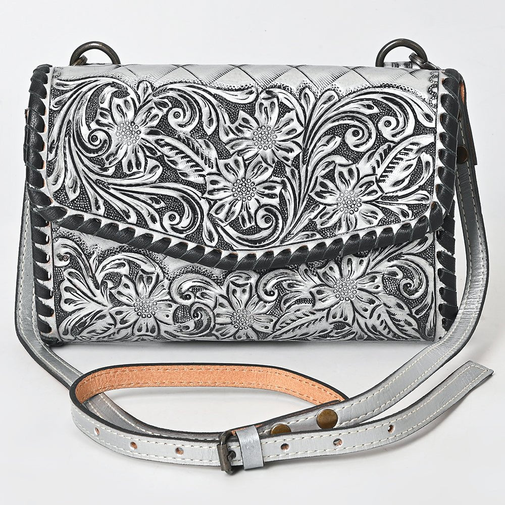 American Darling Wallet Hand Tooled Genuine Leather