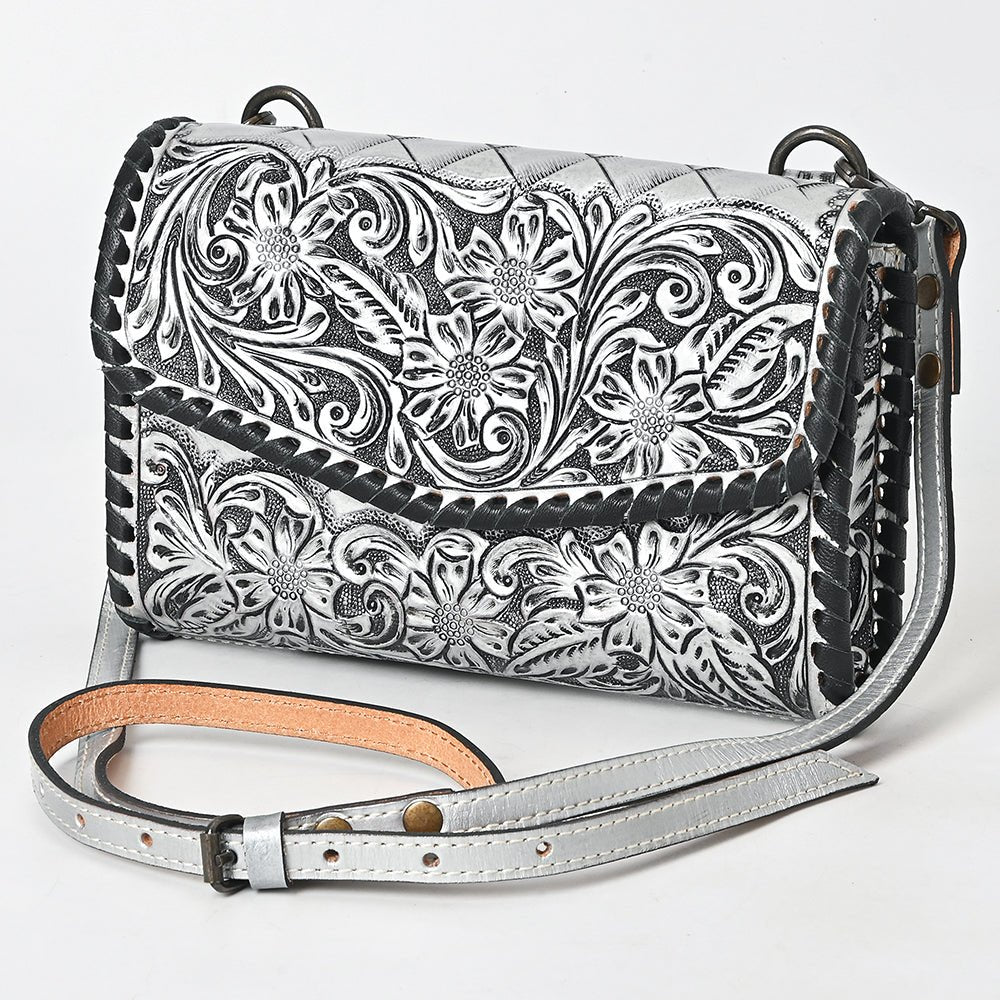 American Darling Wallet Hand Tooled Genuine Leather