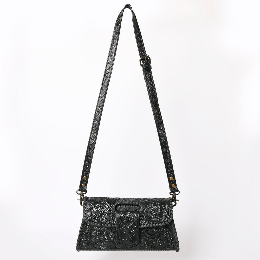 American Darling Wallet Hand Tooled Genuine Leather