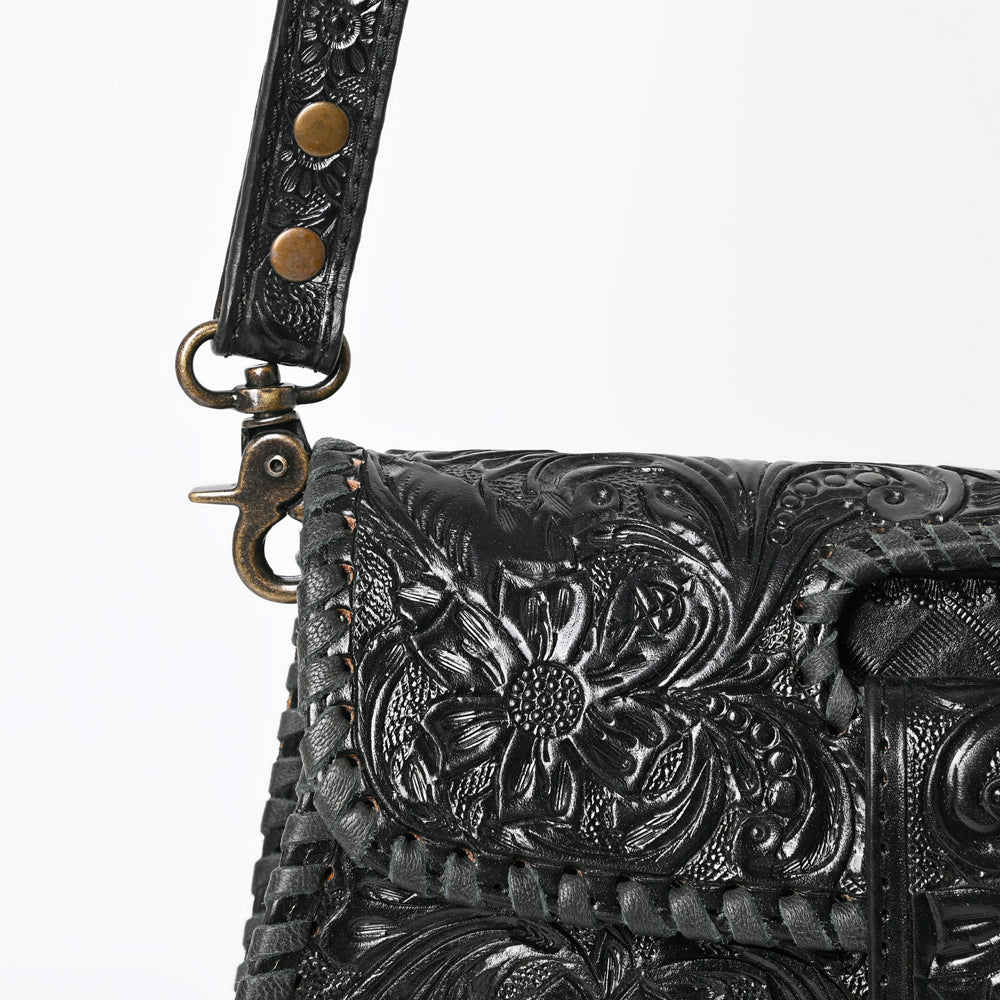 American Darling Wallet Hand Tooled Genuine Leather