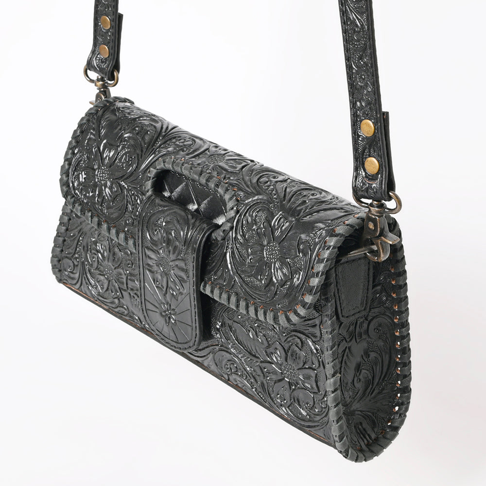 American Darling Wallet Hand Tooled Genuine Leather