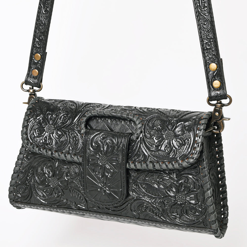 American Darling Wallet Hand Tooled Genuine Leather