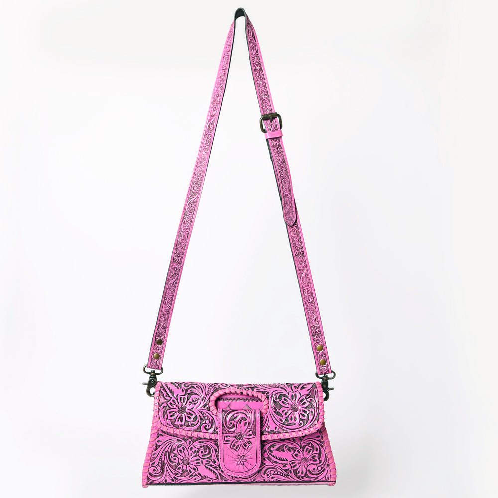 American Darling Wallet Hand Tooled Genuine Leather