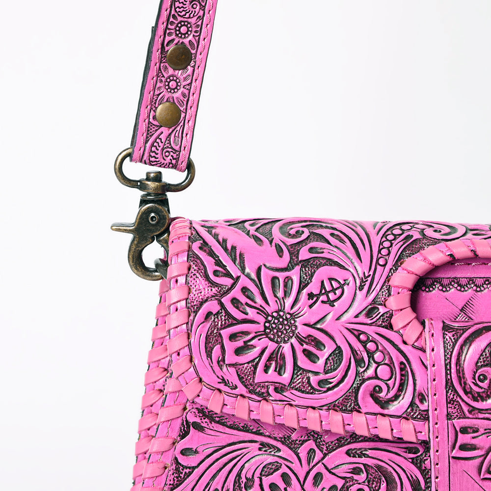 American Darling Wallet Hand Tooled Genuine Leather