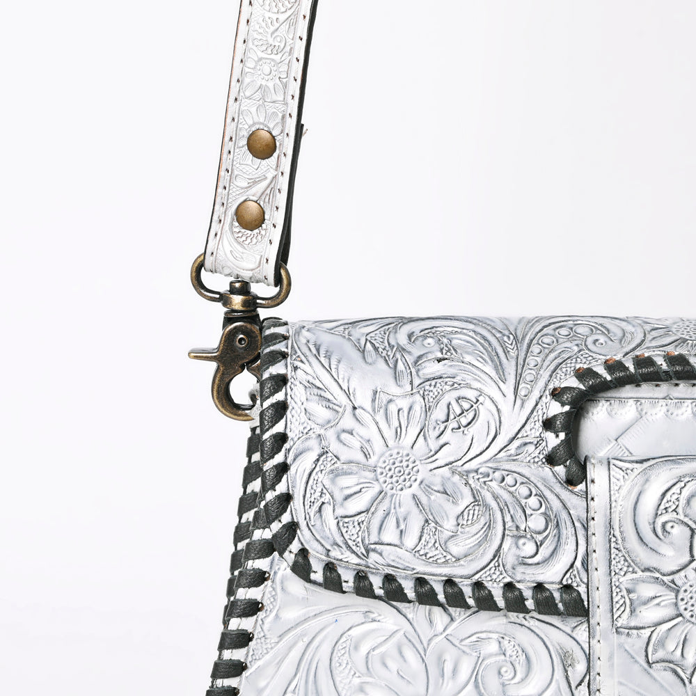 American Darling Wallet Hand Tooled Genuine Leather