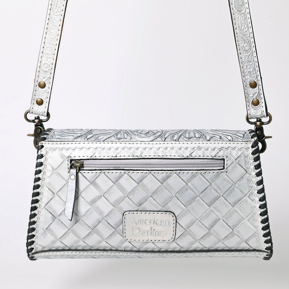 American Darling Wallet Hand Tooled Genuine Leather