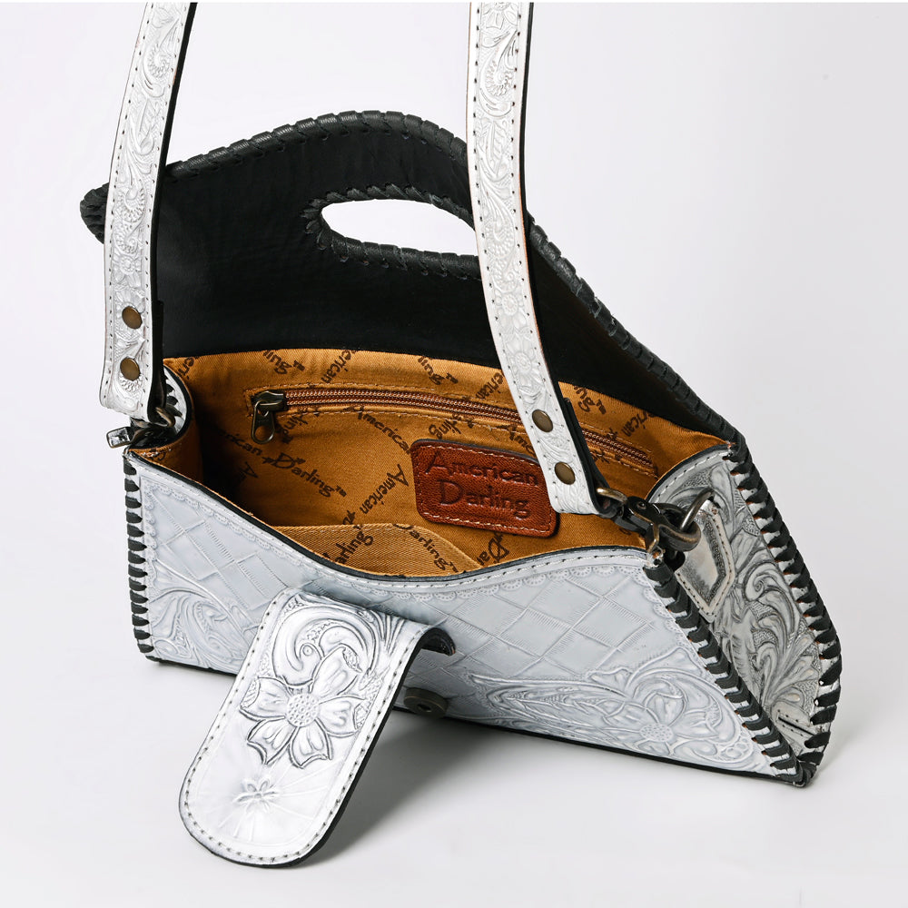 American Darling Wallet Hand Tooled Genuine Leather
