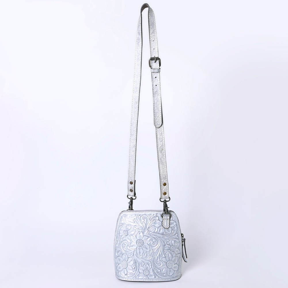 American Darling Crossbody Hand Tooled Genuine Leather