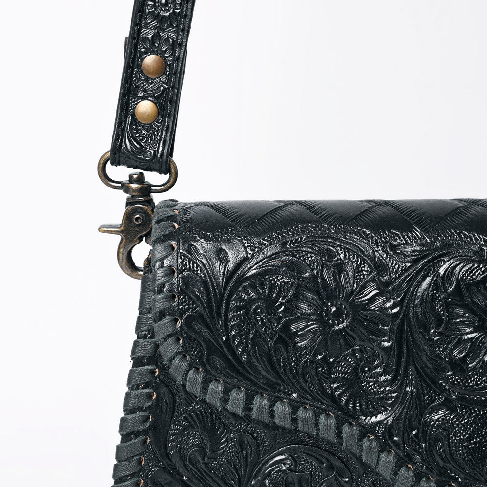 American Darling Hand-Tooled Genuine Leather Clutch