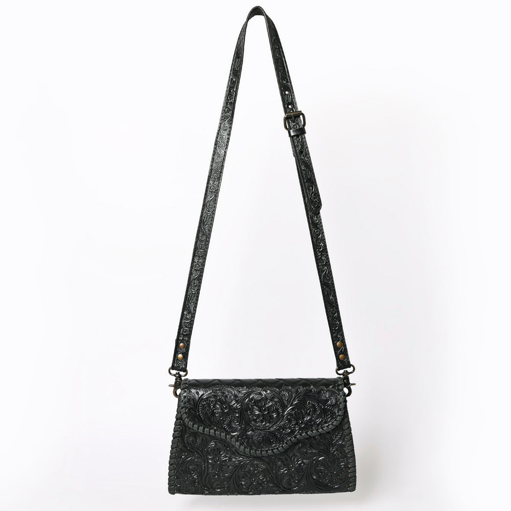American Darling Hand-Tooled Genuine Leather Clutch