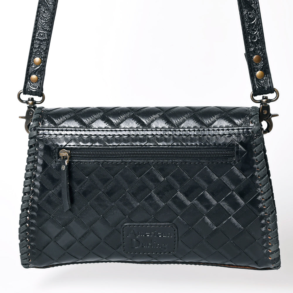 American Darling Hand-Tooled Genuine Leather Clutch