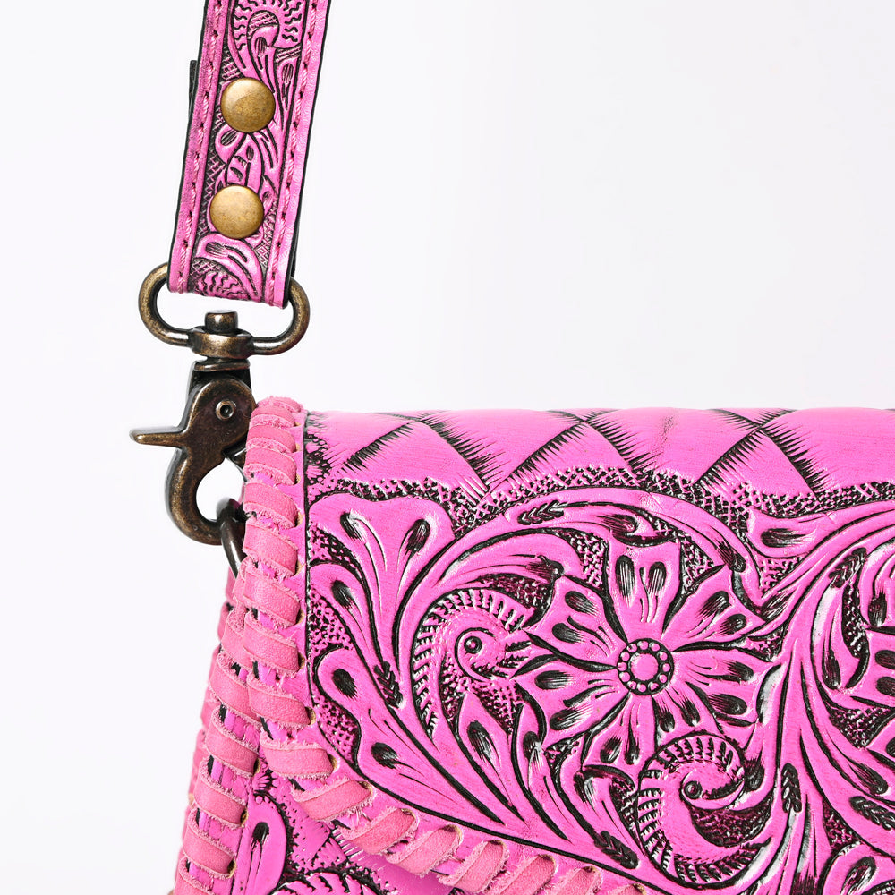 American Darling Hand-Tooled Genuine Leather Clutch