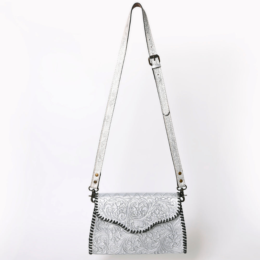 American Darling Hand-Tooled Genuine Leather Clutch