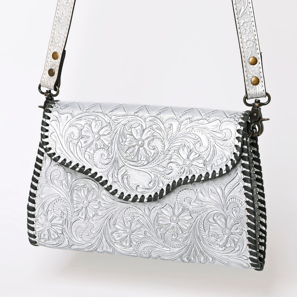 American Darling Hand-Tooled Genuine Leather Clutch