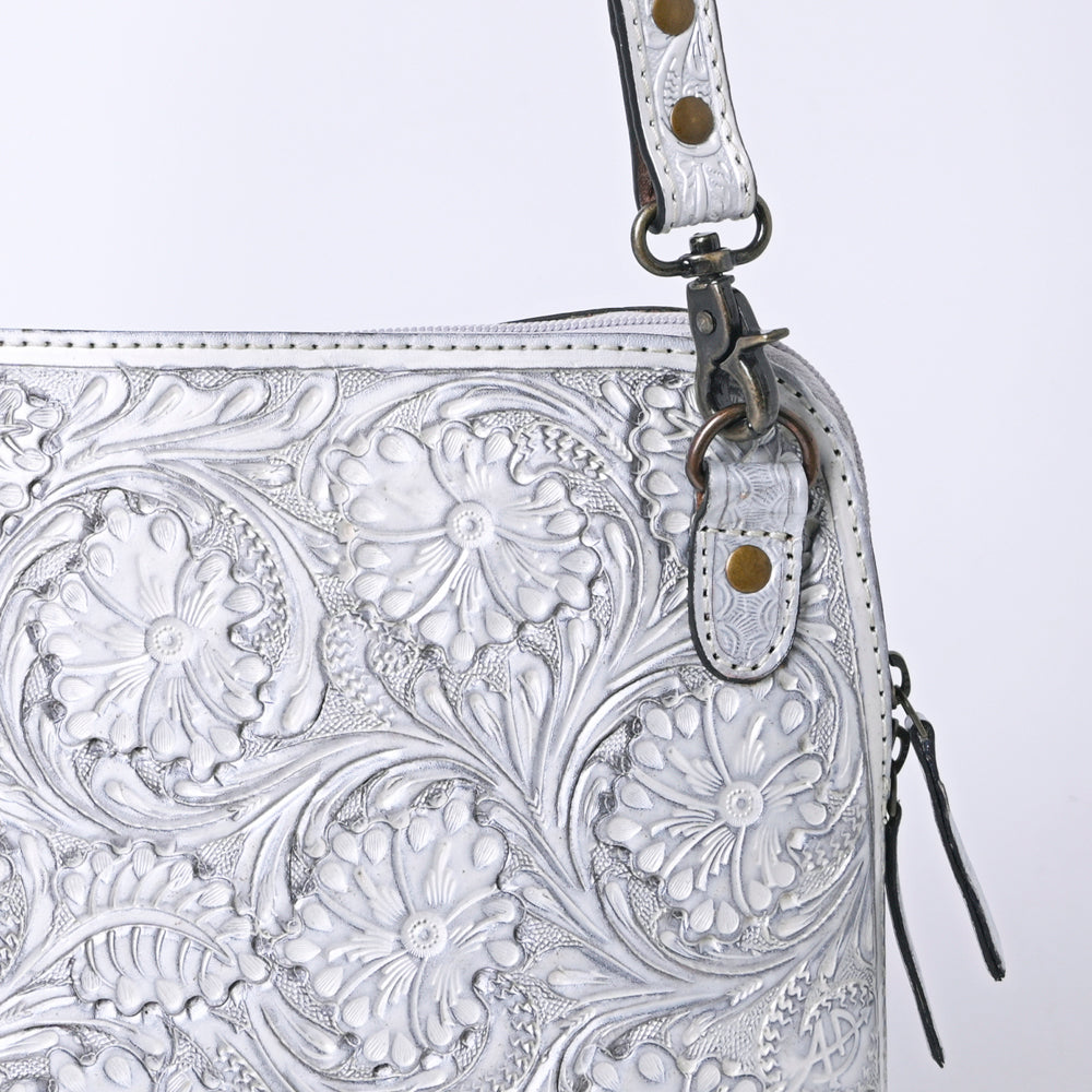 American Darling Crossbody Hand Tooled Genuine Leather