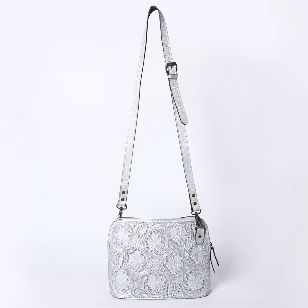 American Darling Crossbody Hand Tooled Genuine Leather