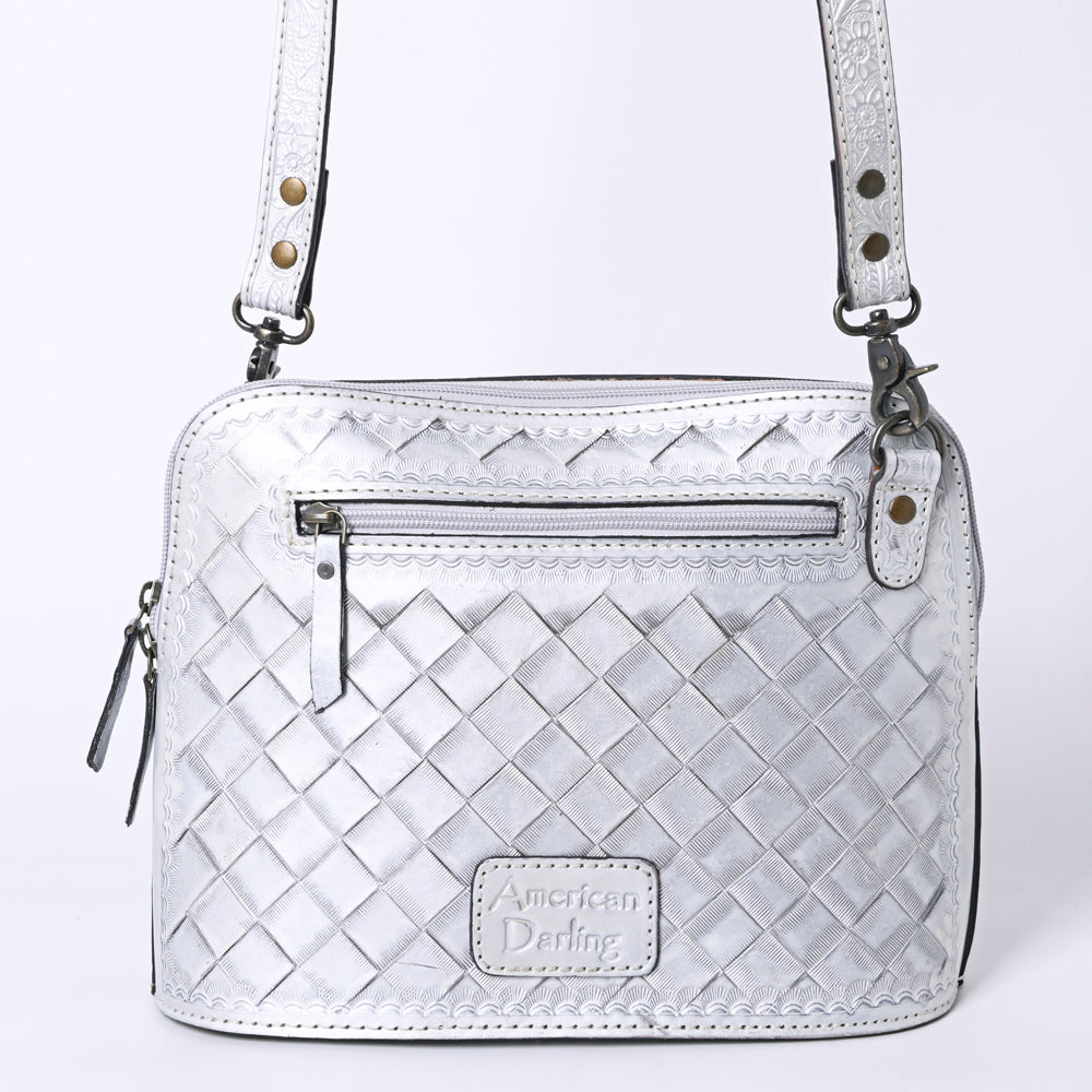 American Darling Crossbody Hand Tooled Genuine Leather