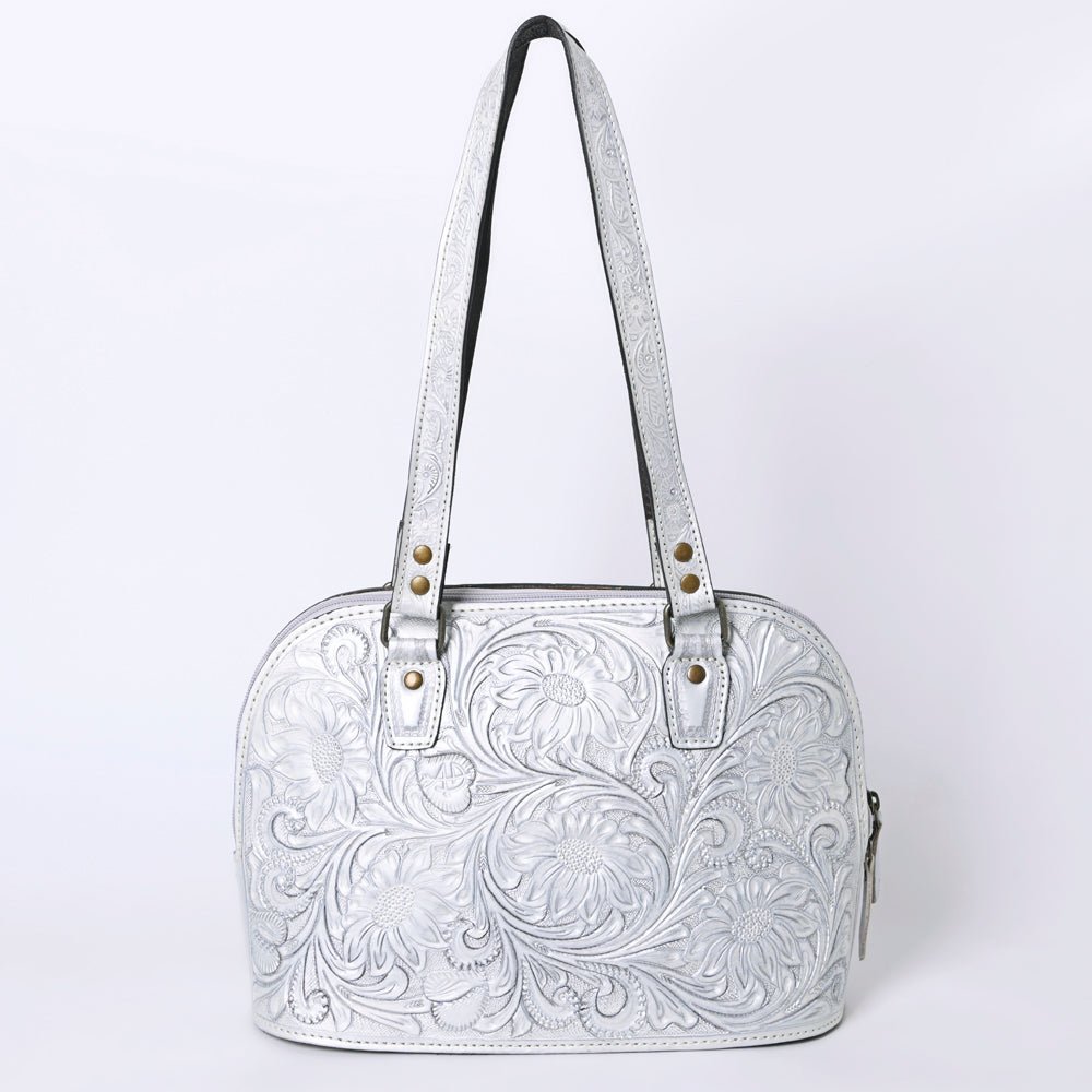 American Darling Tote Hand Tooled Genuine Leather