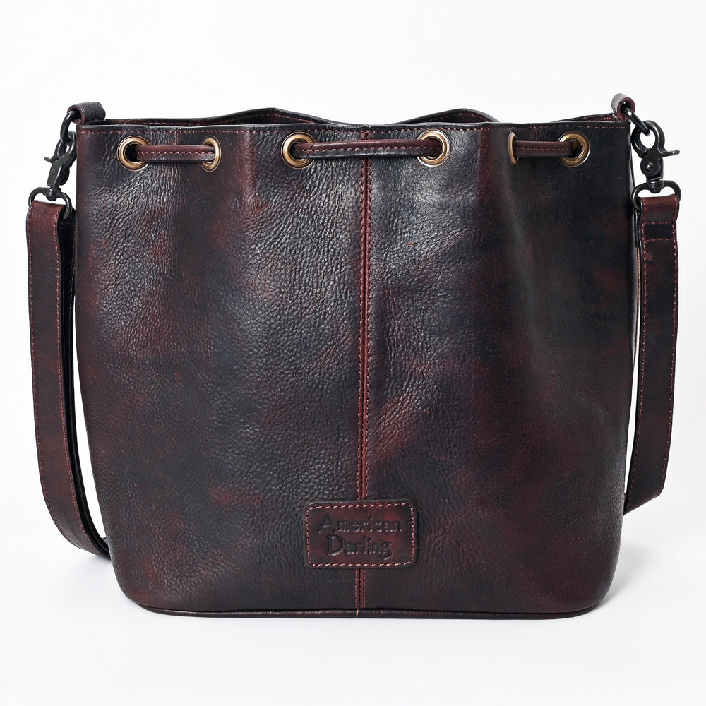 American Darling Hand-Tooled Genuine Leather Bag
