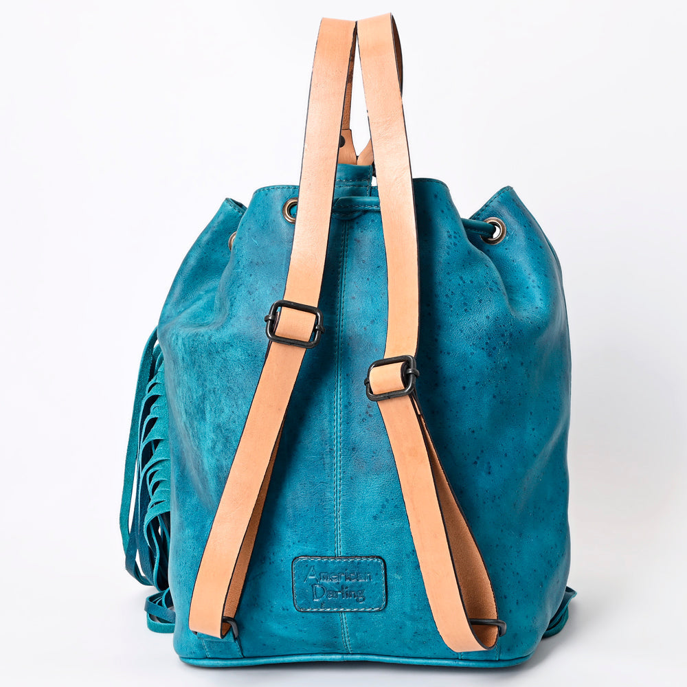 American Darling Hand-Tooled Genuine Leather Bag