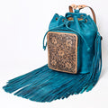 American Darling Hand-Tooled Genuine Leather Bag