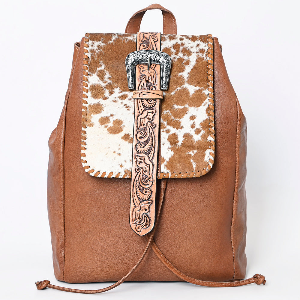 American Darling Hair-On Leather Backpack