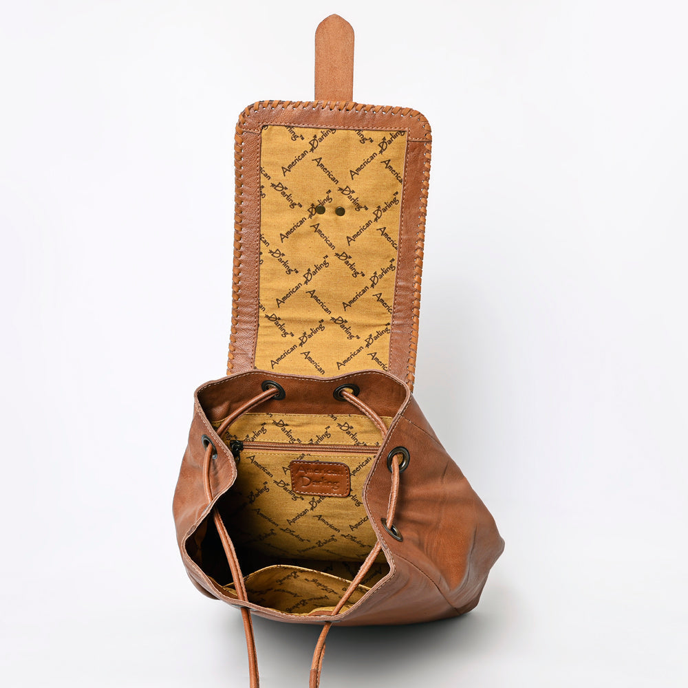 American Darling Hair-On Leather Backpack