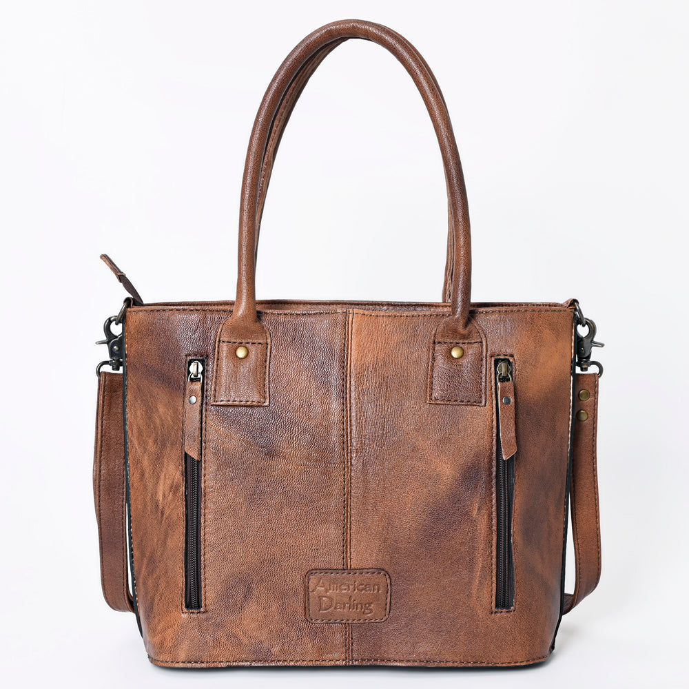 American Darling Hand-Tooled Leather Tote