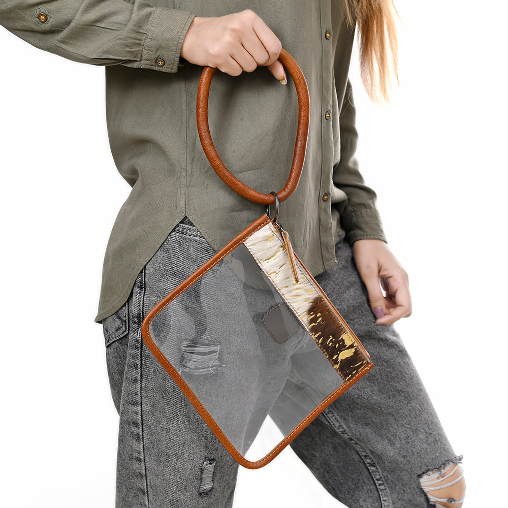 American Darling Clear Bag Hair-on Genuine Leather